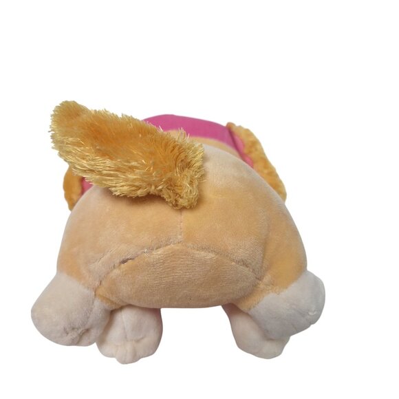 Ty Beanie Boo PAW Patrol Skye Pink Pilot Pup Medium Plush Dog Glitter Eyes 9” - Picture 4 of 4